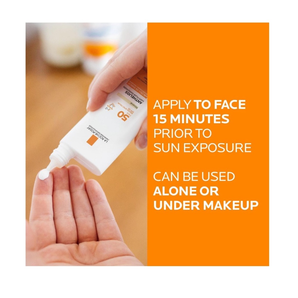 La Roche posay tinted mineral light fluid sunscreen 50 spf Ulta Sephora - Picture 3 of 4